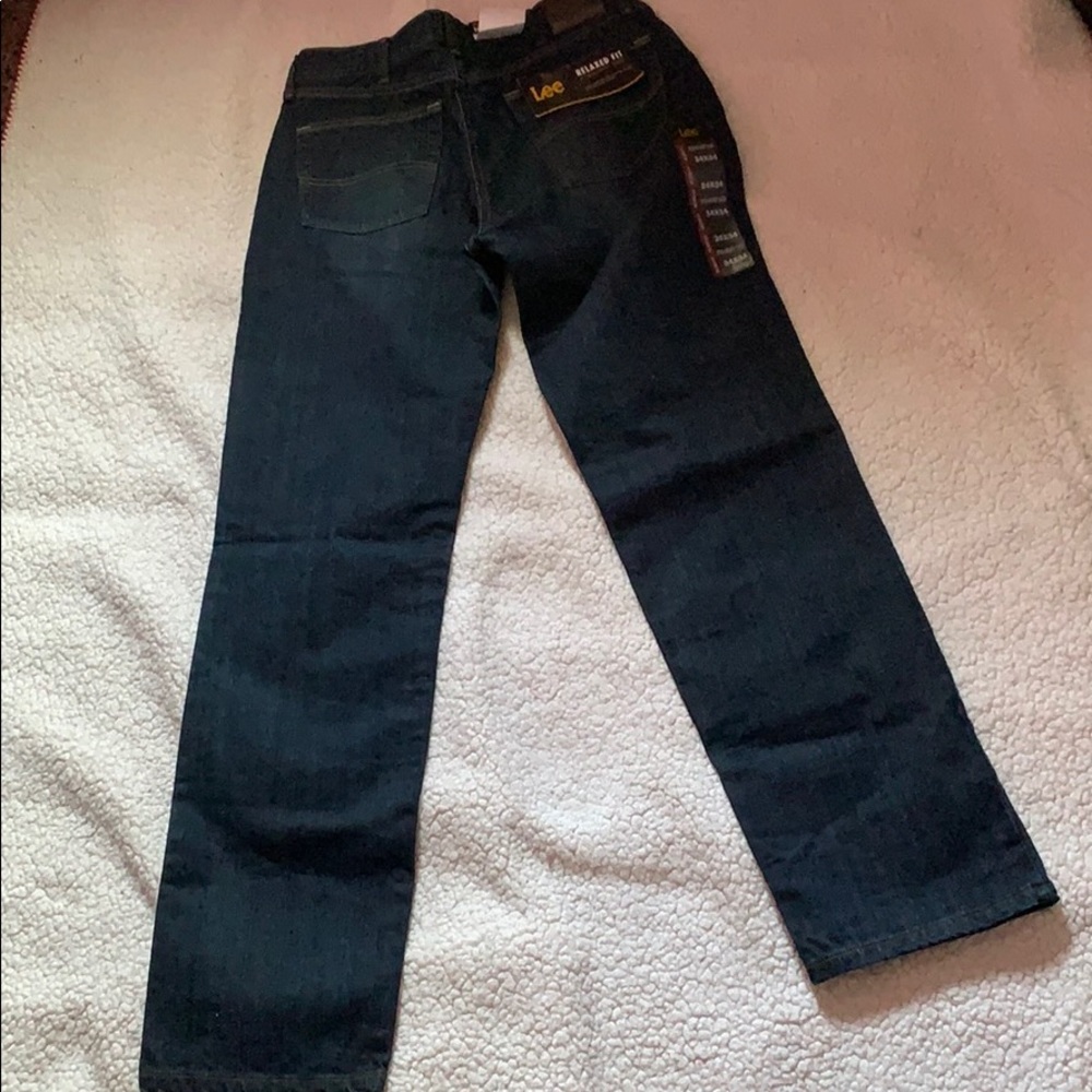 New Men’s Lee straight leg Jeans 34 X 34 - Picture 7 of 8